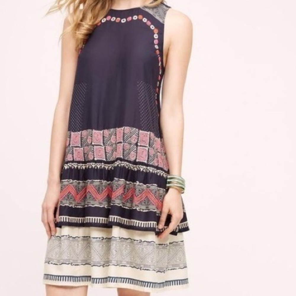 Anthropologie - "Romana" Swing Dress by NorBlack
